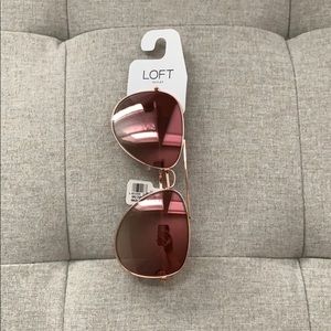 Loft Outlet Gold Framed Aviators